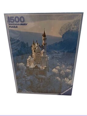 Ravensburger Winter Castle Puzzle - Blue and White Scene